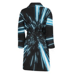 Hyperspace Lightspeed Print Men's Bathrobe