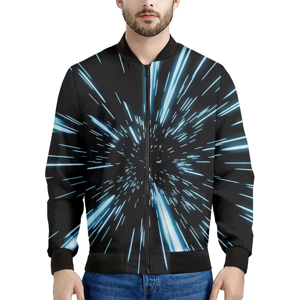 Hyperspace Lightspeed Print Men's Bomber Jacket