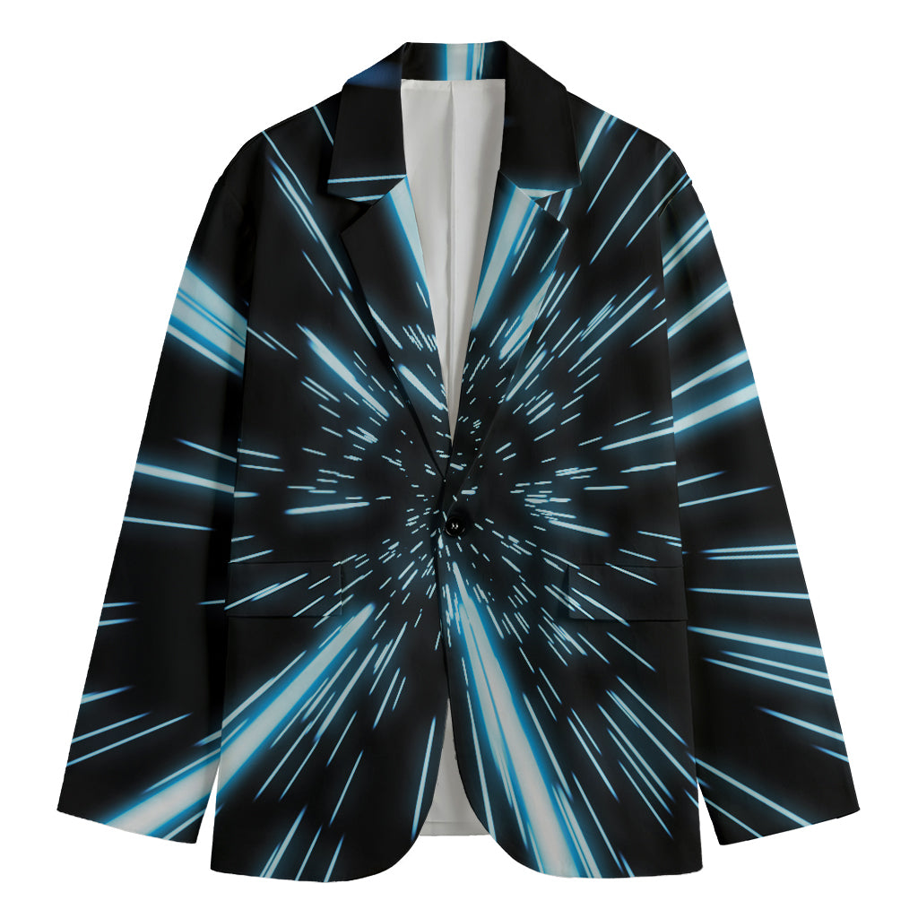 Hyperspace Lightspeed Print Men's Cotton Blazer