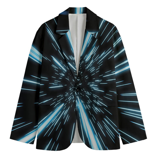 Hyperspace Lightspeed Print Men's Cotton Blazer