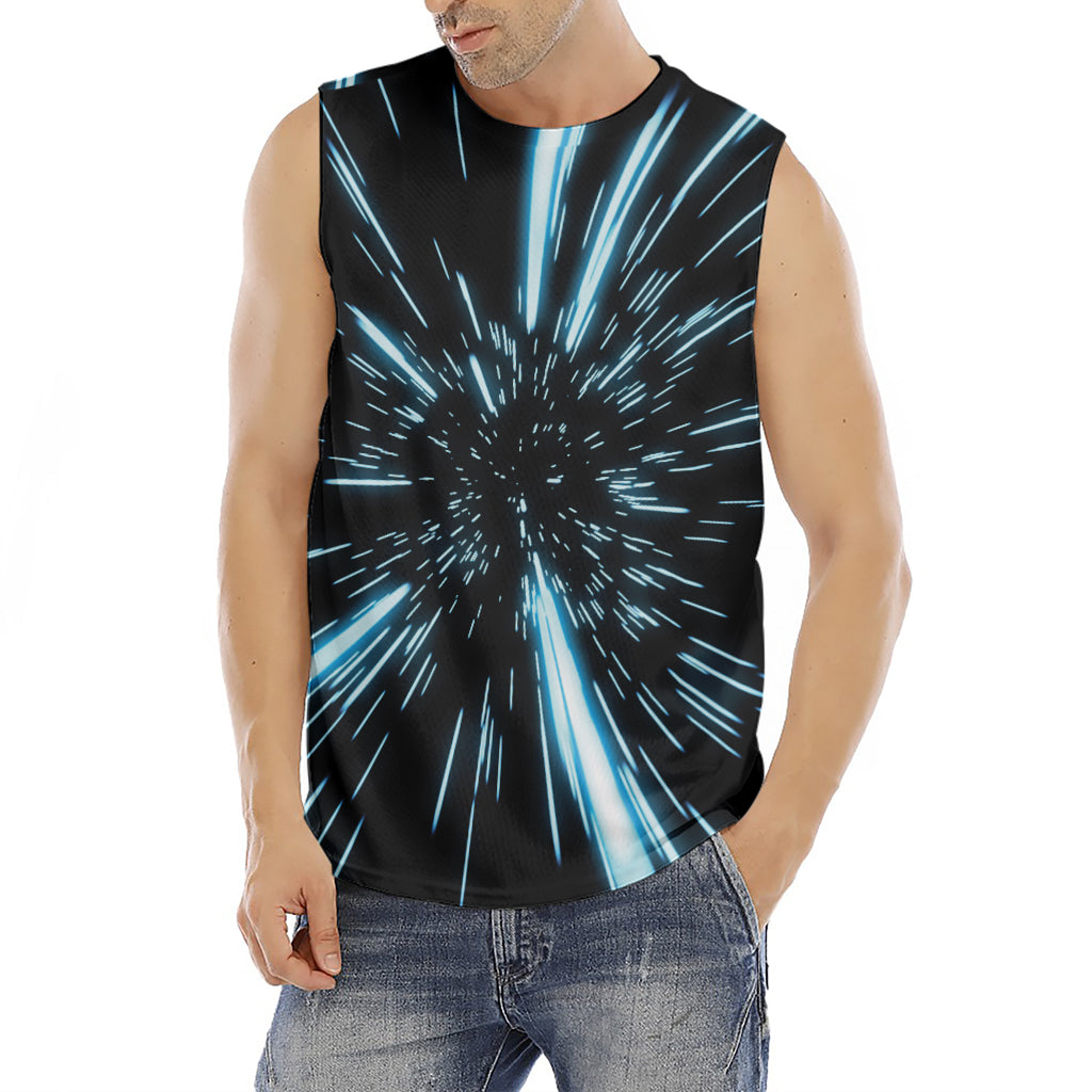 Hyperspace Lightspeed Print Men's Fitness Tank Top