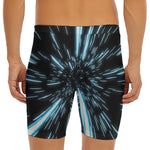 Hyperspace Lightspeed Print Men's Long Boxer Briefs