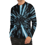 Hyperspace Lightspeed Print Men's Long Sleeve Rash Guard