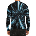 Hyperspace Lightspeed Print Men's Long Sleeve Rash Guard