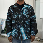 Hyperspace Lightspeed Print Men's Shirt Jacket