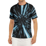 Hyperspace Lightspeed Print Men's Short Sleeve Rash Guard