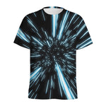 Hyperspace Lightspeed Print Men's Sports T-Shirt