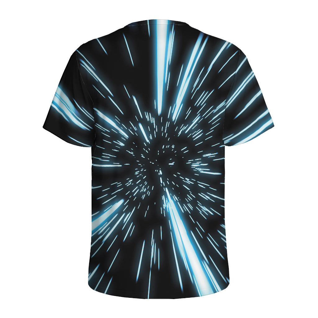Hyperspace Lightspeed Print Men's Sports T-Shirt