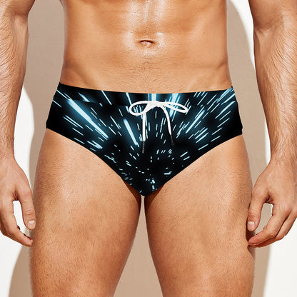 Hyperspace Lightspeed Print Men's Swim Briefs