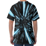 Hyperspace Lightspeed Print Men's Velvet T-Shirt