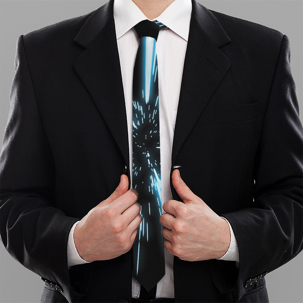 Hyperspace Lightspeed Print Necktie