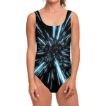 Hyperspace Lightspeed Print One Piece Swimsuit