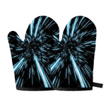 Hyperspace Lightspeed Print Oven Mitts