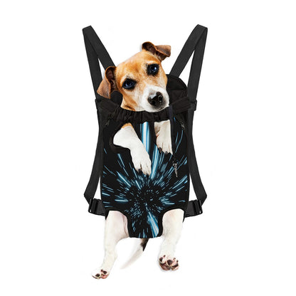 Hyperspace Lightspeed Print Pet Carrier Backpack