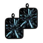 Hyperspace Lightspeed Print Pot Holders