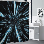 Hyperspace Lightspeed Print Premium Shower Curtain