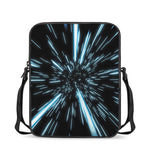 Hyperspace Lightspeed Print Rectangular Crossbody Bag