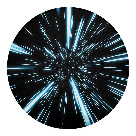 Hyperspace Lightspeed Print Round Blanket