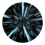Hyperspace Lightspeed Print Round Blanket