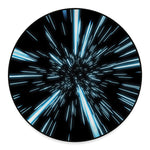 Hyperspace Lightspeed Print Round Floor Mat