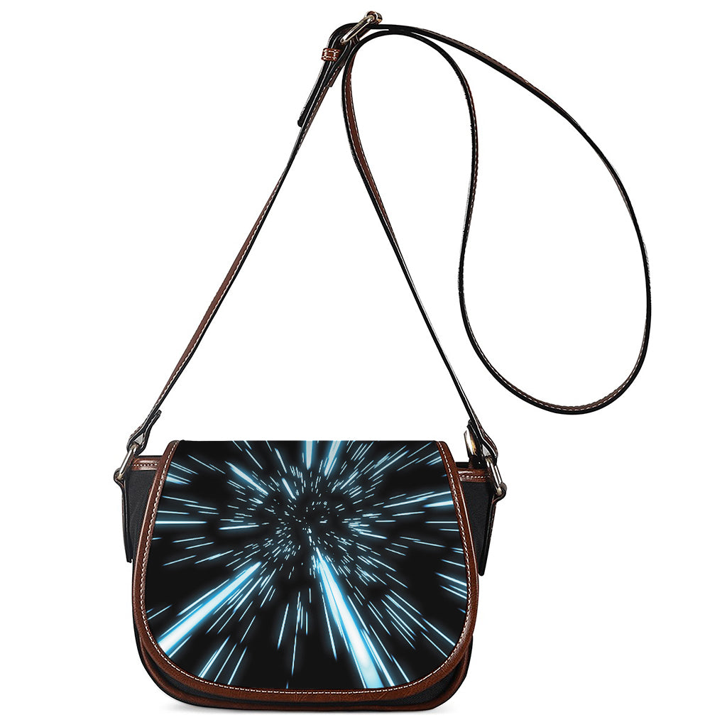 Hyperspace Lightspeed Print Saddle Bag