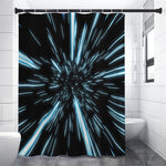 Hyperspace Lightspeed Print Shower Curtain