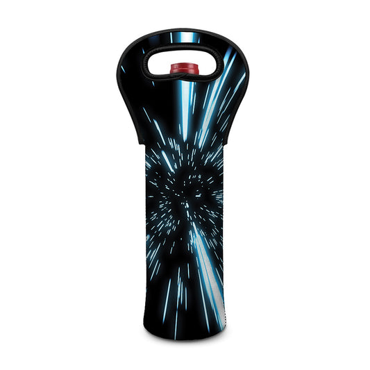 Hyperspace Lightspeed Print Single Neoprene Wine Tote