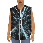 Hyperspace Lightspeed Print Sleeveless Baseball Jersey