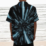 Hyperspace Lightspeed Print Textured Short Sleeve Shirt