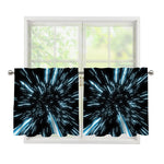 Hyperspace Lightspeed Print Tier Curtains