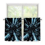 Hyperspace Lightspeed Print Tier Curtains