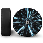 Hyperspace Lightspeed Print Tire Cover With Camera Hole