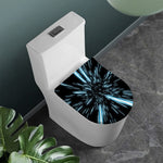 Hyperspace Lightspeed Print Toilet Lid Cover