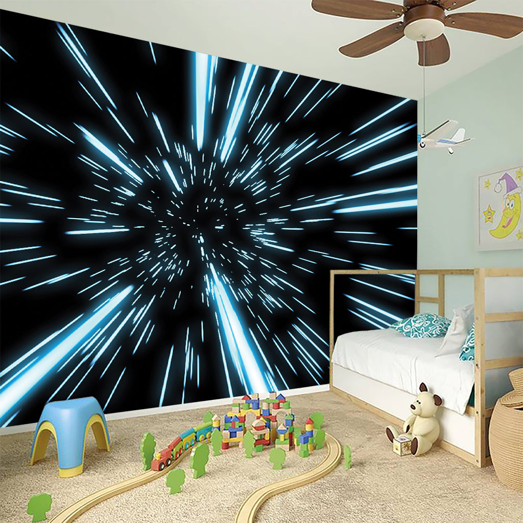 Hyperspace Lightspeed Print Wall Sticker