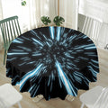Hyperspace Lightspeed Print Waterproof Round Tablecloth