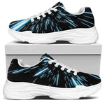 Hyperspace Lightspeed Print White Chunky Shoes
