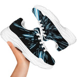 Hyperspace Lightspeed Print White Chunky Shoes