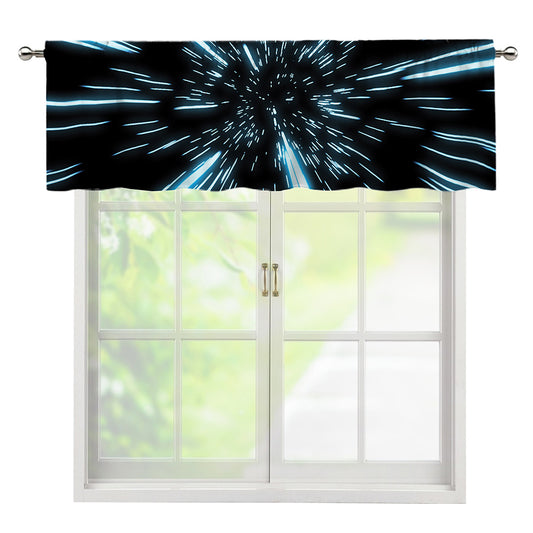 Hyperspace Lightspeed Print Window Valance