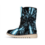 Hyperspace Lightspeed Print Winter Boots