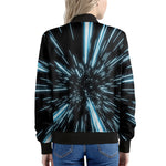 Hyperspace Lightspeed Print Women's Bomber Jacket