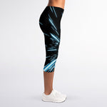 Hyperspace Lightspeed Print Women's Capri Leggings