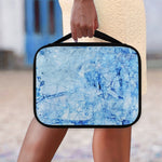 Ice Blue Marble Print Classic Bible Case