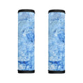 Ice Blue Marble Print Handle Covers