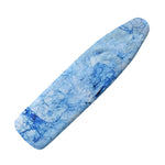 Ice Blue Marble Print Ironing Board Cover