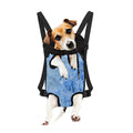 Ice Blue Marble Print Pet Carrier Backpack