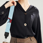 Ice Hockey Players Pattern Print Bag Strap