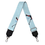 Ice Hockey Players Pattern Print Bag Strap