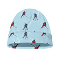 Ice Hockey Players Pattern Print Beanie