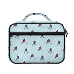 Ice Hockey Players Pattern Print Briefcase Bible Bag