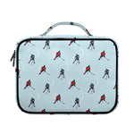 Ice Hockey Players Pattern Print Briefcase Bible Bag